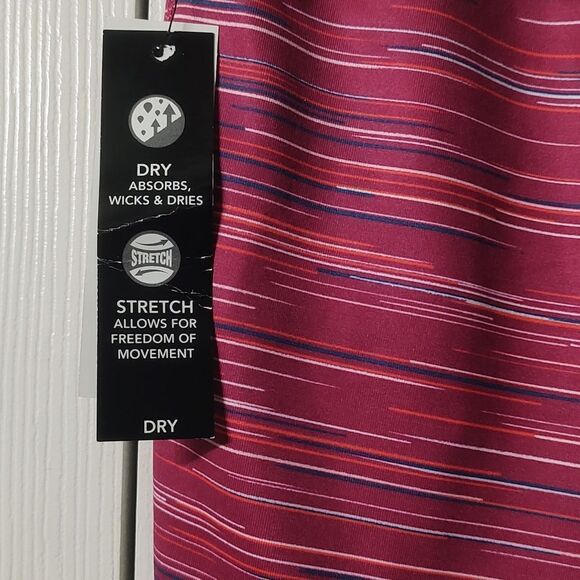 Zelos Curvy tight striped workout yoga leggings  Sz 1X  NWT - Picture 7 of 10